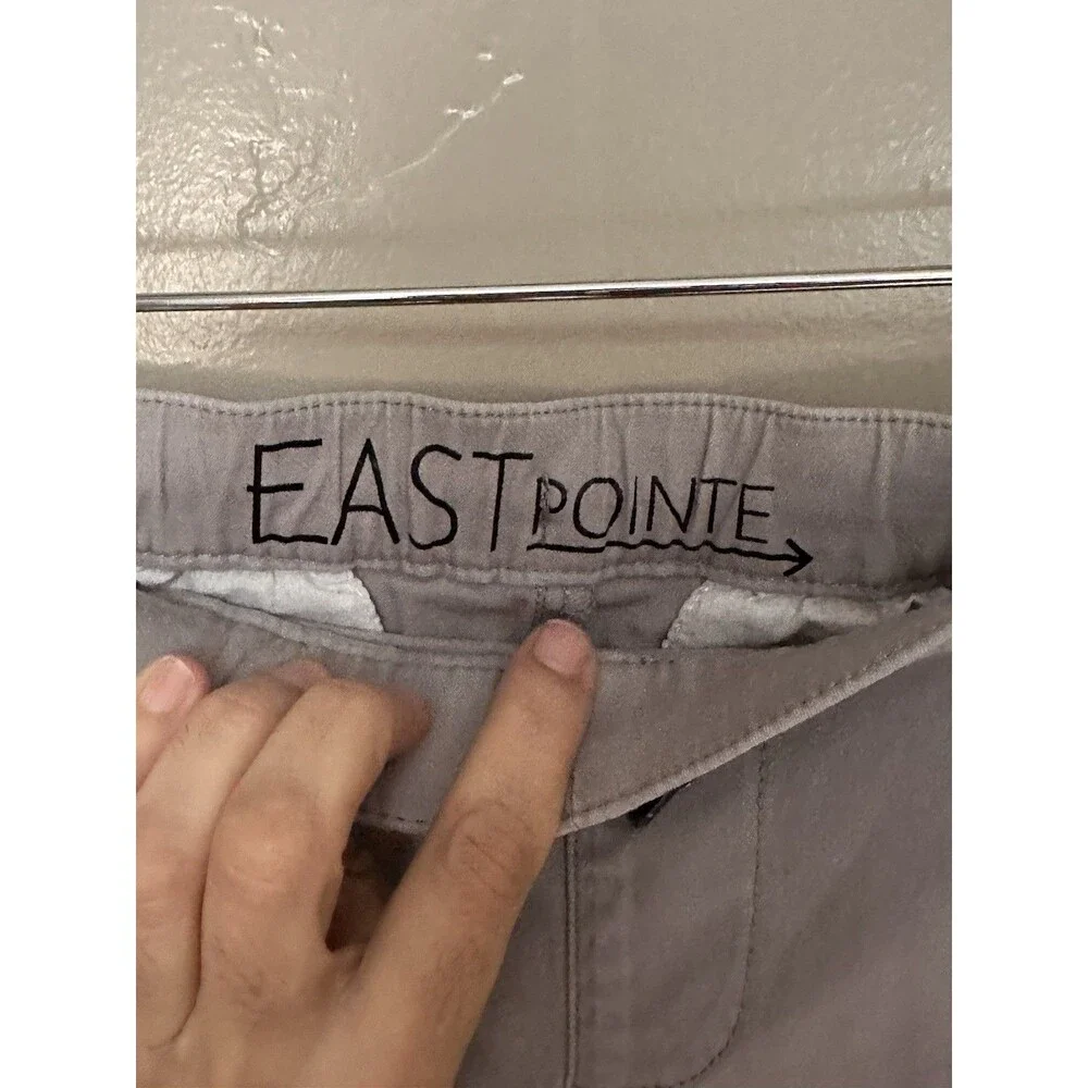 EASTPOINTE Youth Boys Gray Jogger Pants Trousers - Size S